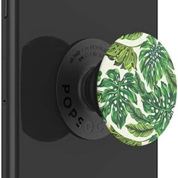 PopSockets Phone Grip with Expanding Kickstand, Plant Pattern PopGrip / - Picture 1 of 15